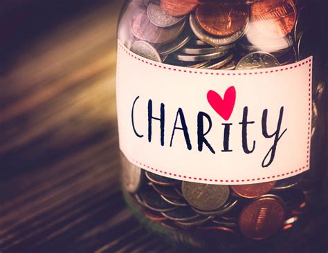 why do charity work.